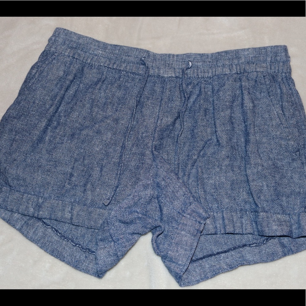 Blue shorts